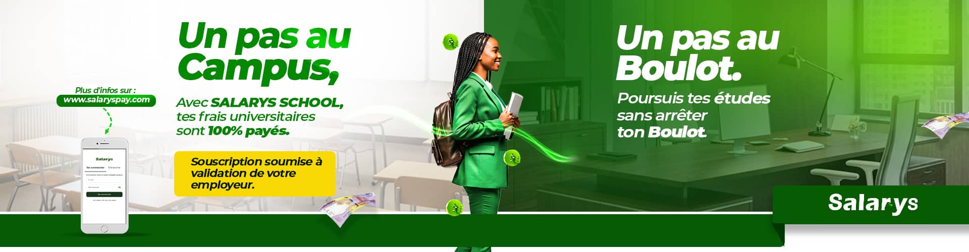 visuel SALARYS un pas au boulot banniere